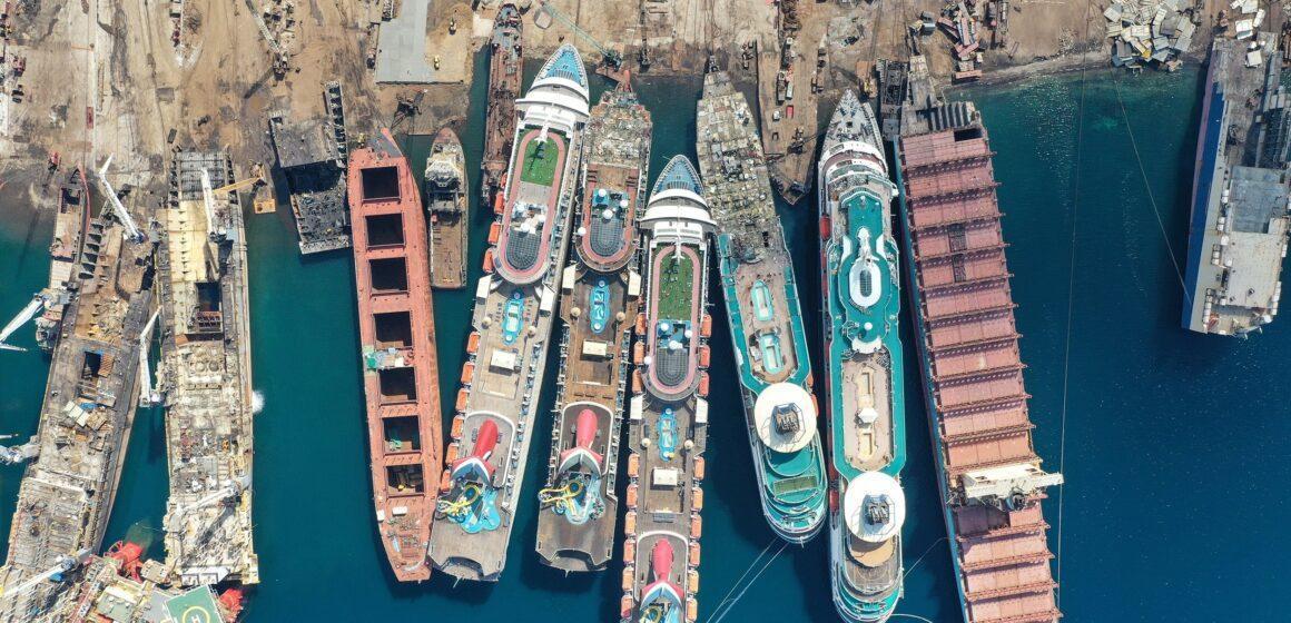 YOUNGER AND LARGER VESSELS DISMANTLED AT ALIAGA