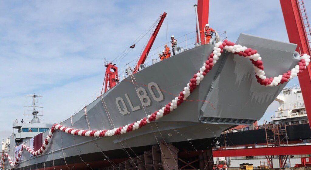Qatar launches Amiri Naval Forces warship in Turkey