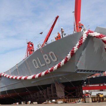 Qatar launches Amiri Naval Forces warship in Turkey