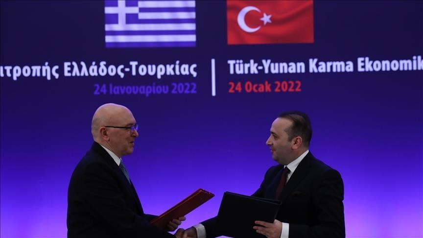 Turkish-Greek Joint Economic Committee signs protocol to boost bilateral trade
